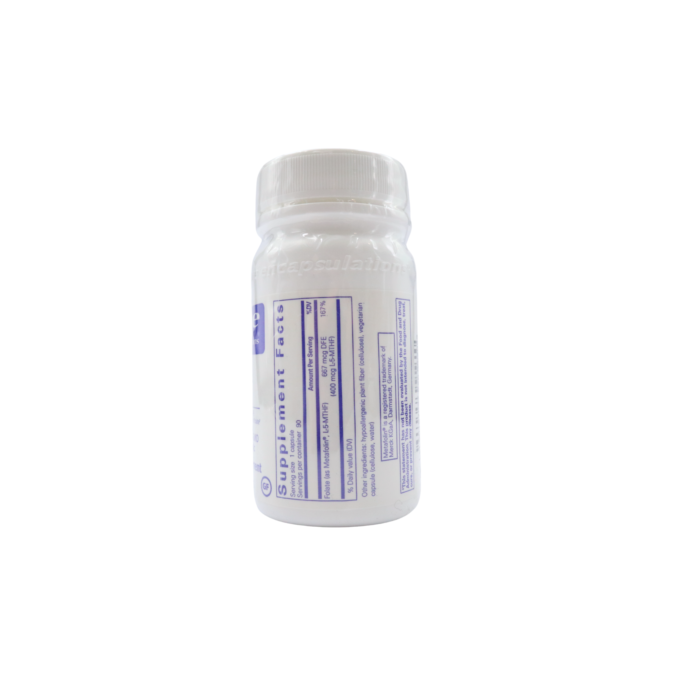 Pure Encapsulations® Folate 400, 90 Capsules - Image 3