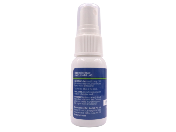 MedLab, Nanocelle™ D3+K2, 30mL Spray - Image 3