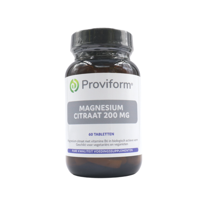 Proviform, MAGNESIUM CITRATE 200MG & B6 (60 Tablets)