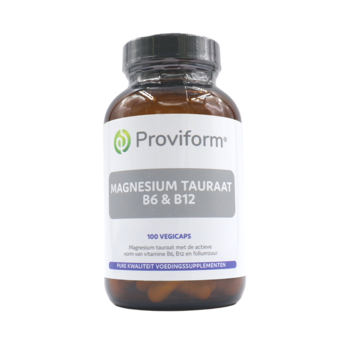 Proviform,  Magnesium Taurate B6 & B12 (100 Vegicaps)