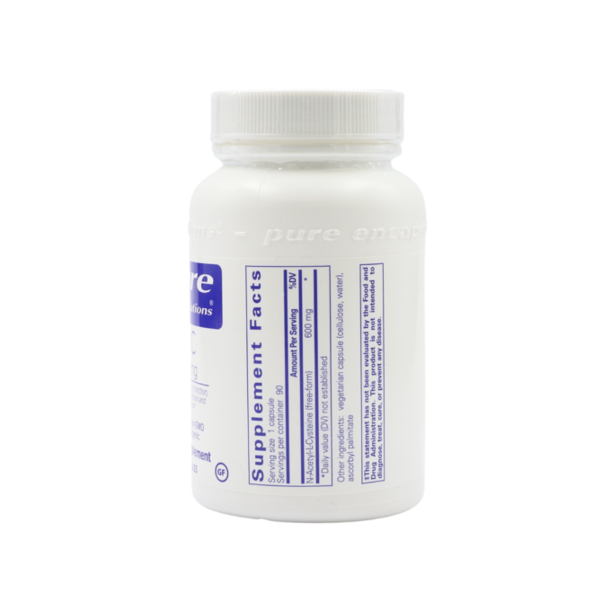 PURE, NAC (N-Acetyl-L-Cysteine) 600 mg - Image 2