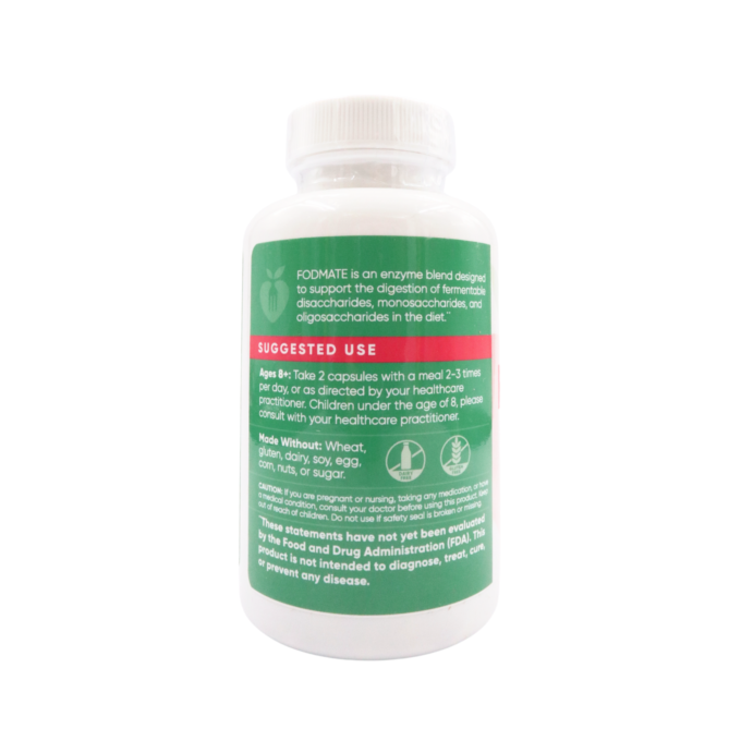 Microbiome Labs, FODMATE (120 Capsules) - Image 2