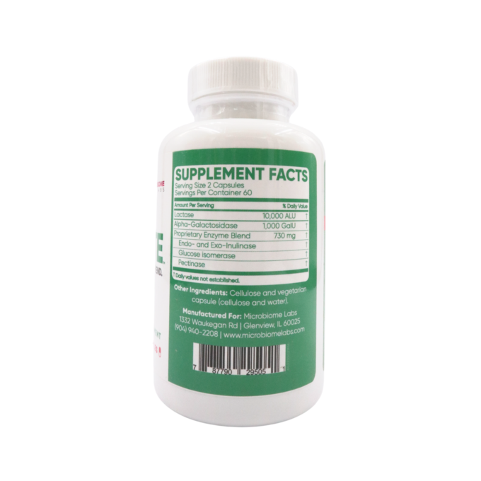 Microbiome Labs, FODMATE (120 Capsules) - Image 3