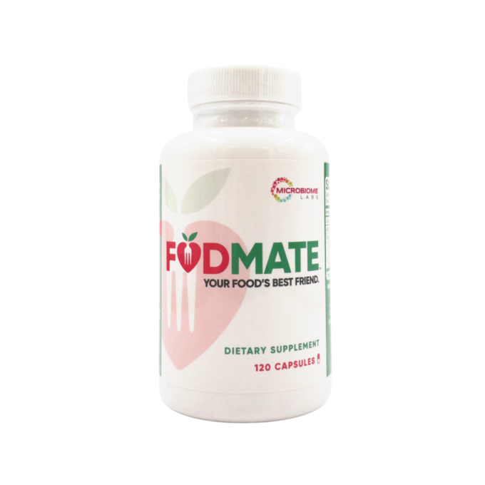 Microbiome Labs, FODMATE (120 Capsules)