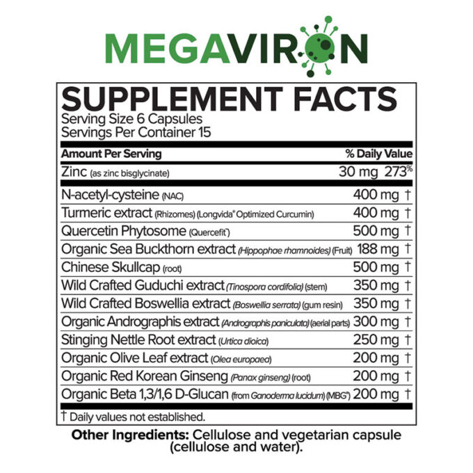 Microbiome Labs, MegaViron™ (90 Capsules) - Image 4